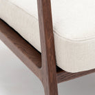 Nysse Armchair - Espresso Oak & Macadamia