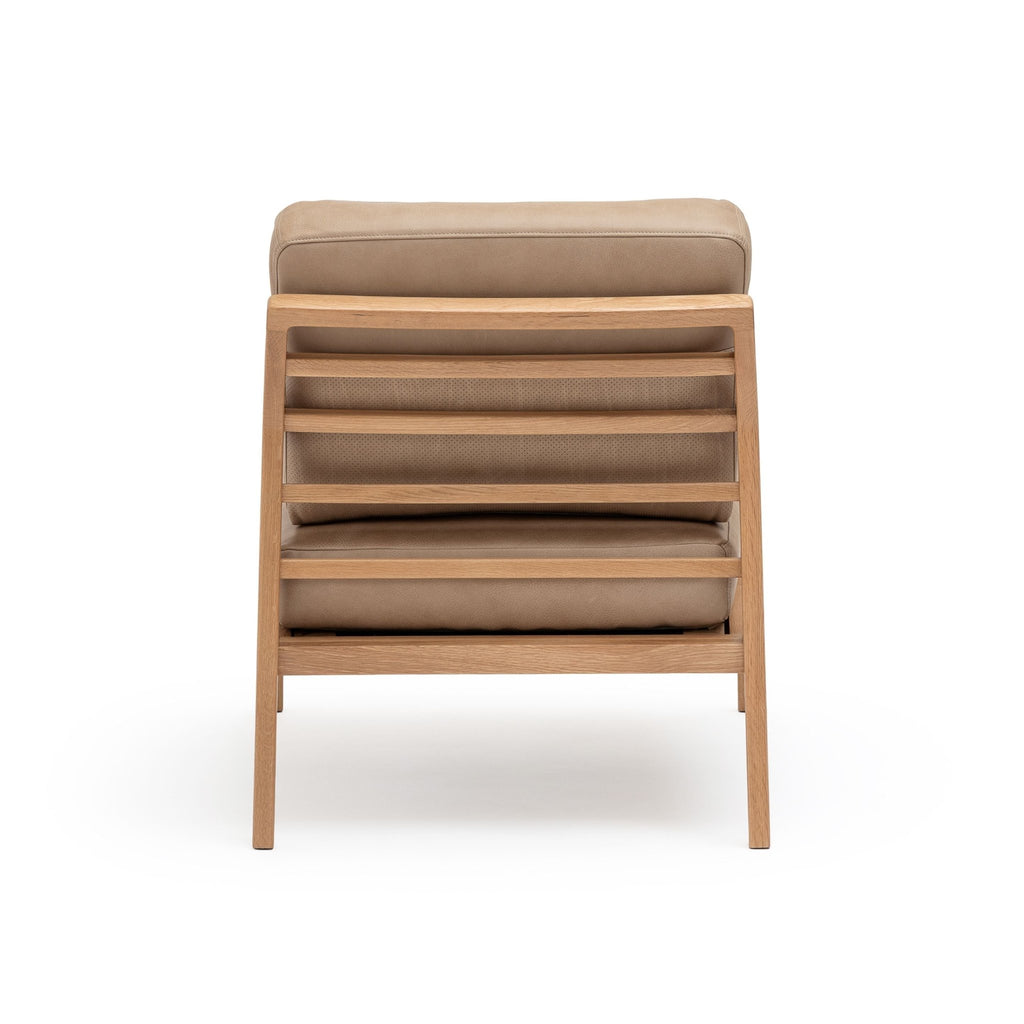 Nysse Armchair - Light Oak & Desert - Accent Chairs Tolv Loom Collection Dubai