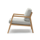 Nysse Armchair - Light Oak & Diamond