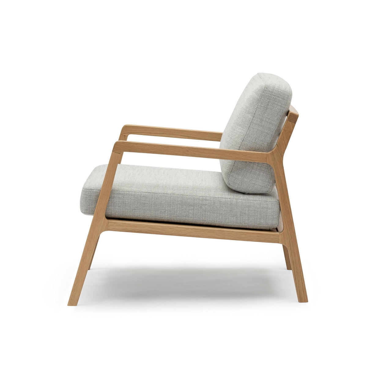 Nysse Armchair - Light Oak & Diamond