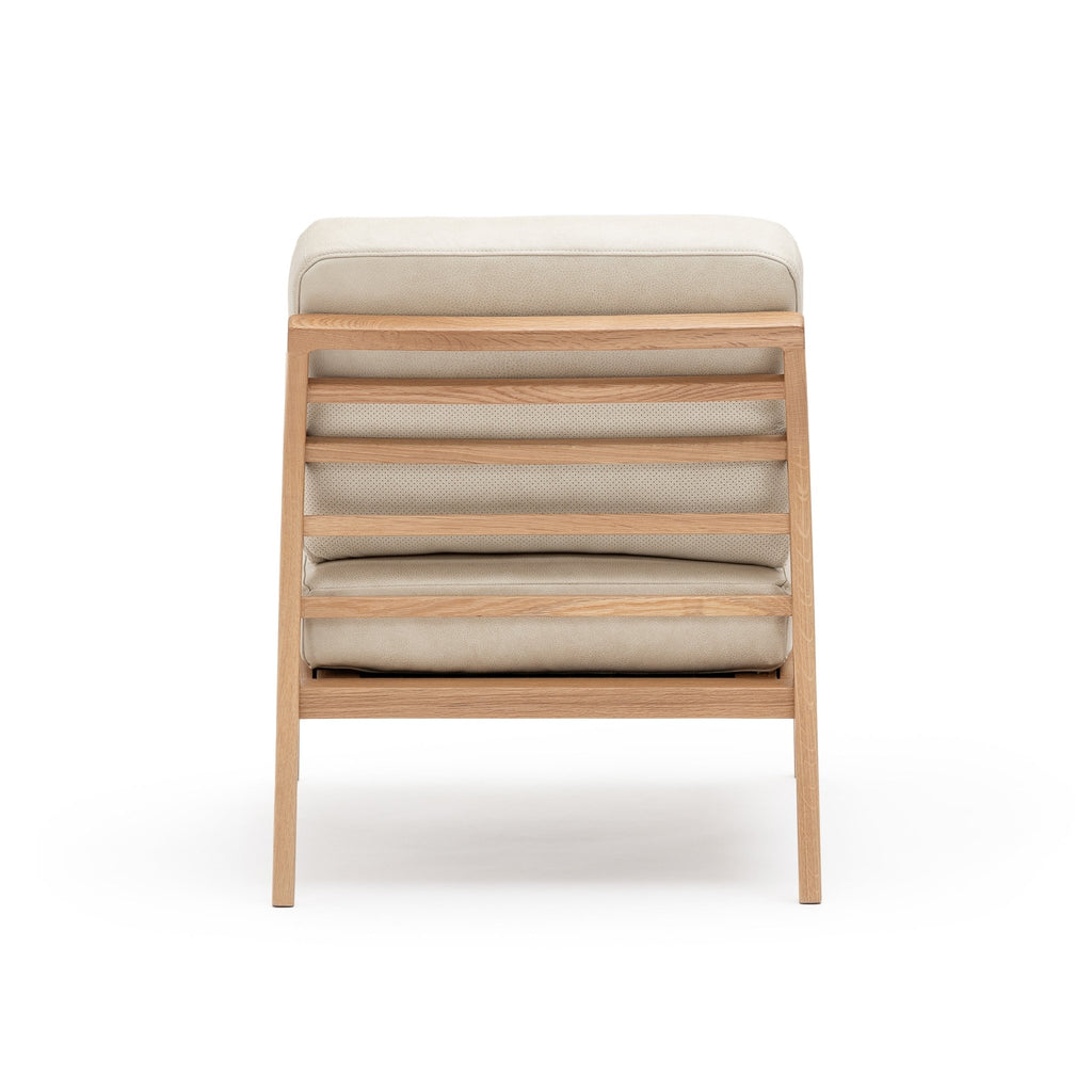 Nysse Armchair - Light Oak & Oatmeal - Loom Collection