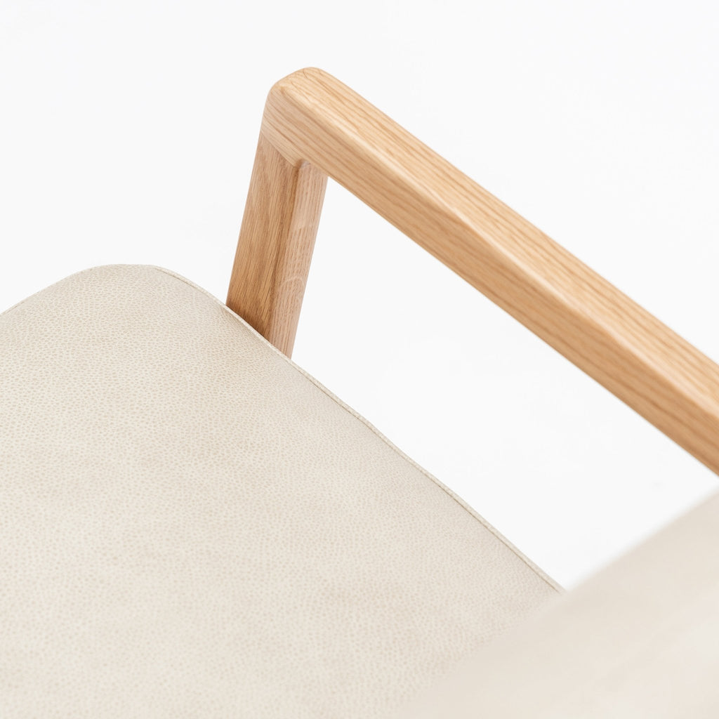 Nysse Armchair - Light Oak & Oatmeal - Loom Collection