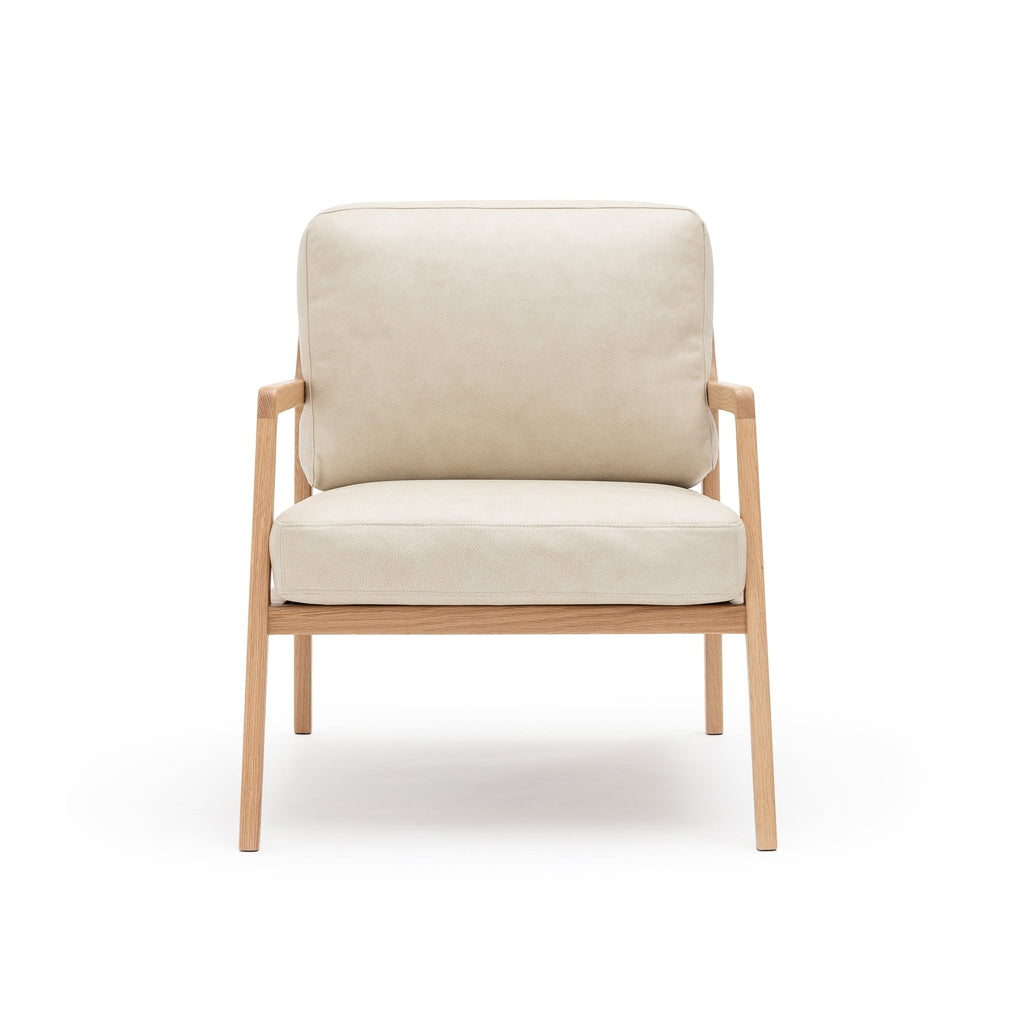 Nysse Armchair - Light Oak & Oatmeal - Loom Collection