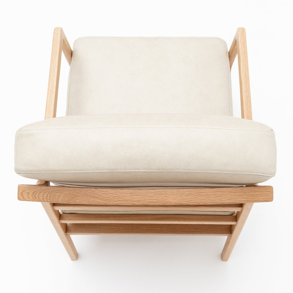 Nysse Armchair - Light Oak & Oatmeal - Loom Collection