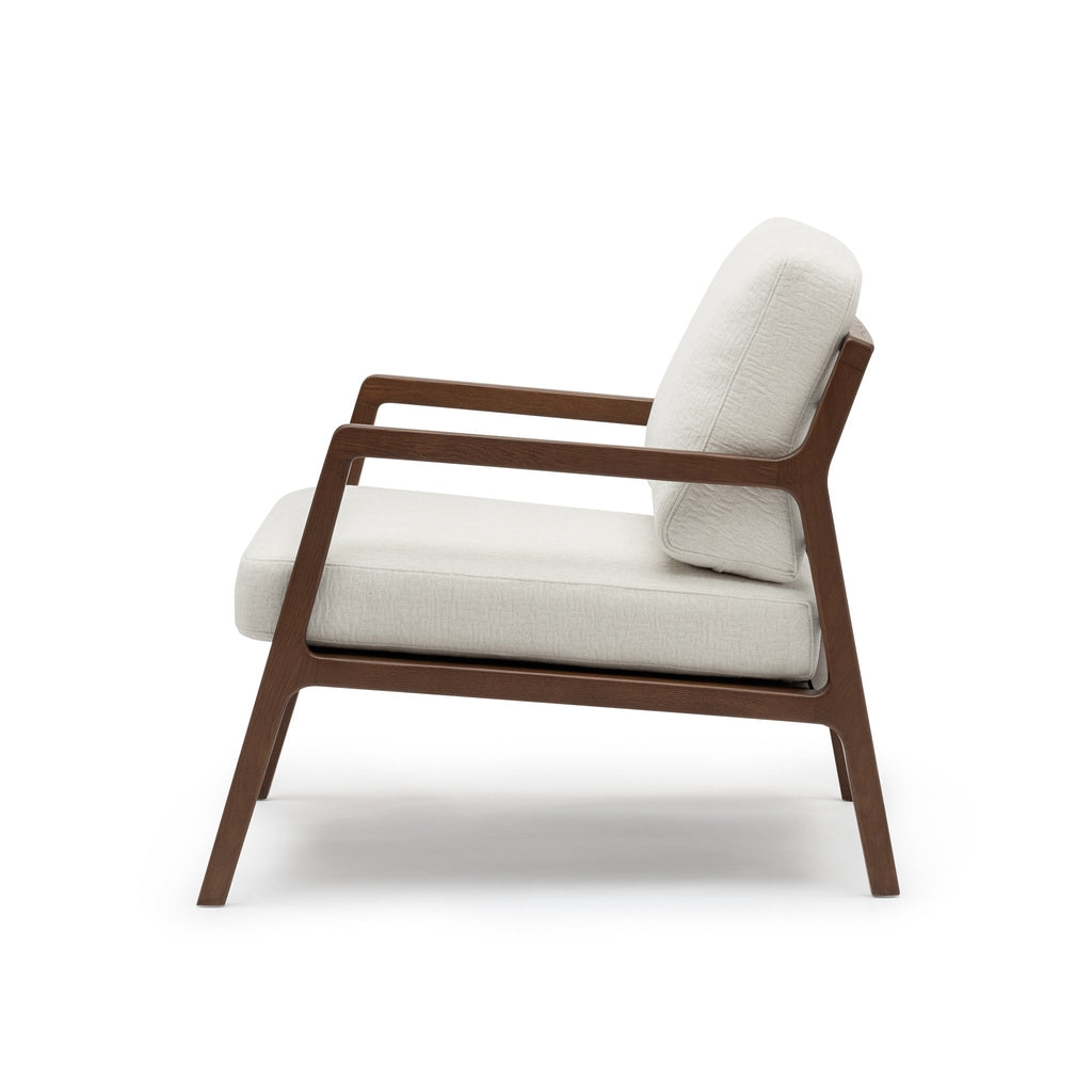 Nysse Armchair - Smoked Oak & Macadamia - Loom Collection