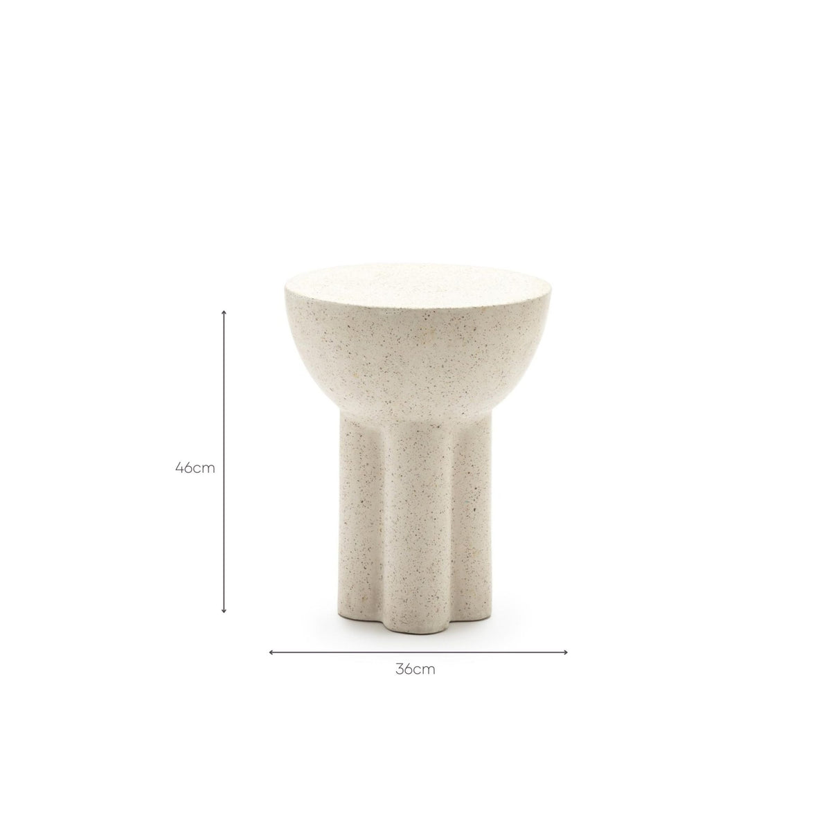 Oakley Side Table - Sand - Side Tables Loom Collection Loom Collection Dubai