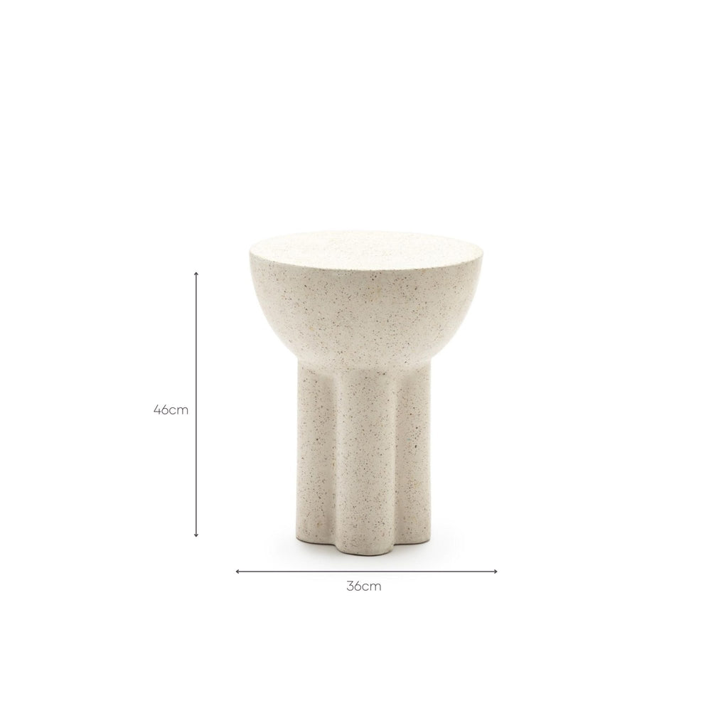 Oakley Side Table - Sand - Side Tables Loom Collection Loom Collection Dubai