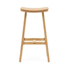 Odd Bar Stool - Light Oak & Pecan Leather