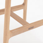 Odd Counter Stool - Blonde Oak & Limestone Leather - Bar & Counter Stools Tolv Loom Collection Dubai
