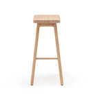 Odd Counter Stool - Blonde Oak - Bar & Counter Stools Tolv Loom Collection Dubai