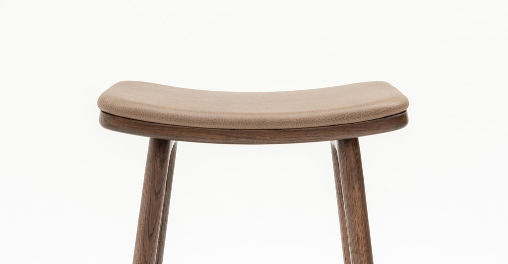 Odd Counter Stool - Espresso Oak & Montana Anvil - Loom Collection