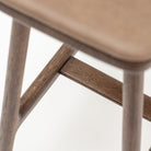 Odd Counter Stool - Espresso Oak & Montana Anvil Leather