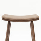 Odd Counter Stool - Espresso Oak & Montana Anvil Leather
