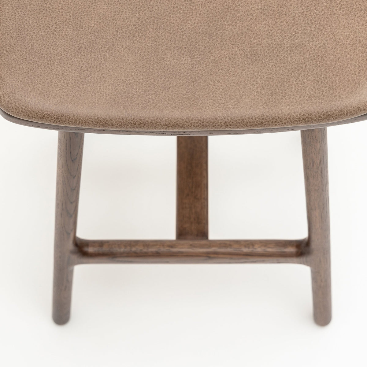 Odd Counter Stool - Espresso Oak & Montana Anvil Leather