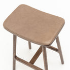 Odd Counter Stool - Espresso Oak & Montana Anvil Leather