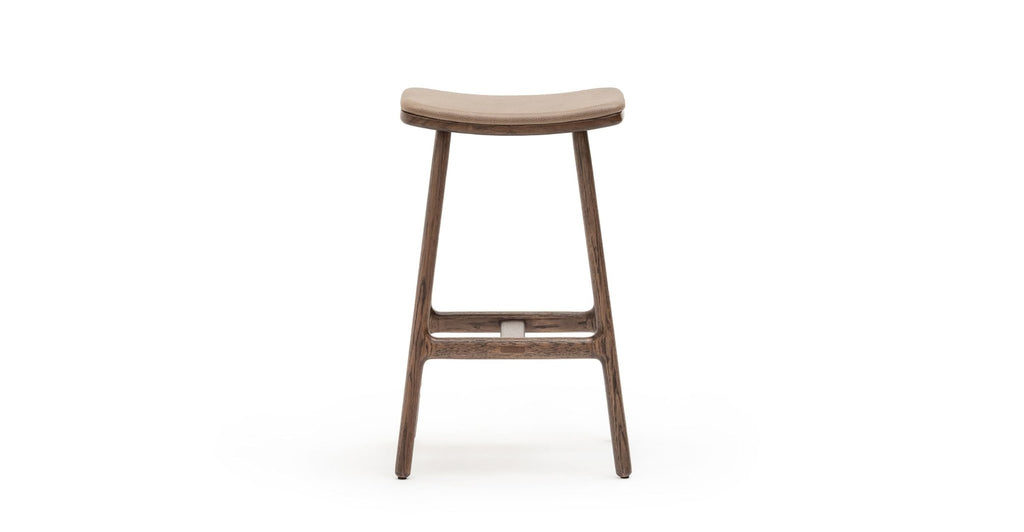 Odd Counter Stool - Espresso Oak & Montana Anvil - Loom Collection