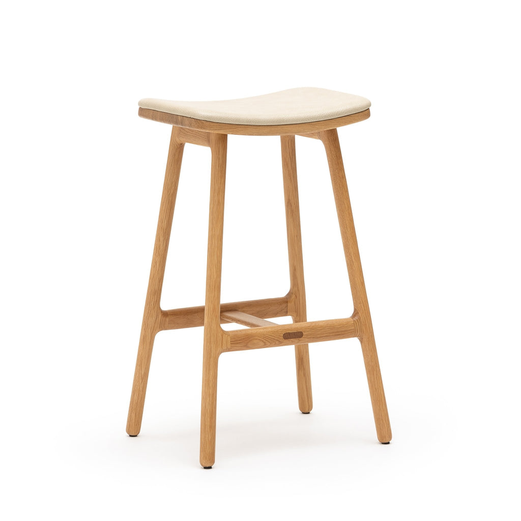 Odd Counter Stool Light Oak Albama Limestone Loom Collection