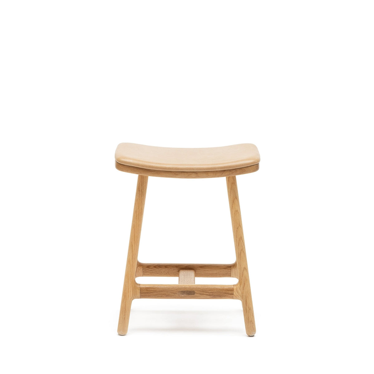 Odd Low Stool - Light Oak & Alabama Pecan