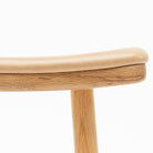 Odd Low Stool - Light Oak & Alabama Pecan