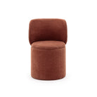 Odette Swivel Chair - Bordeaux