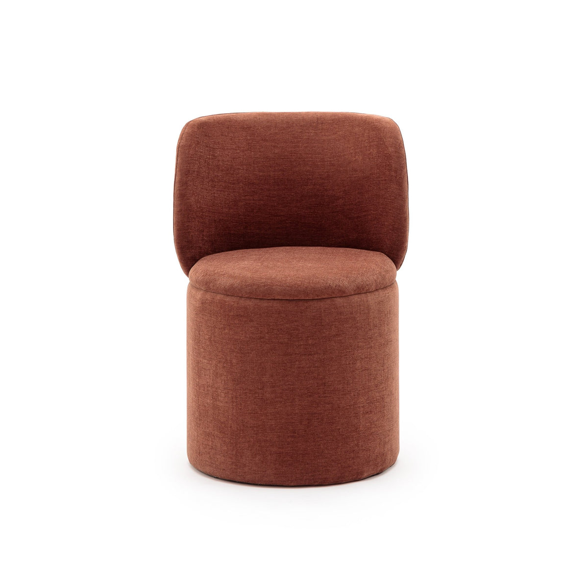 Odette Swivel Chair - Bordeaux