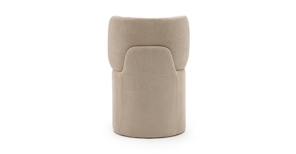 Odette Swivel Chair - Latte.