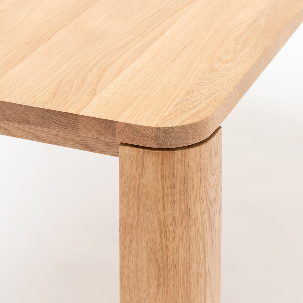 Oli Dining Table - Light Oak - Dining Tables Tolv Loom Collection Dubai