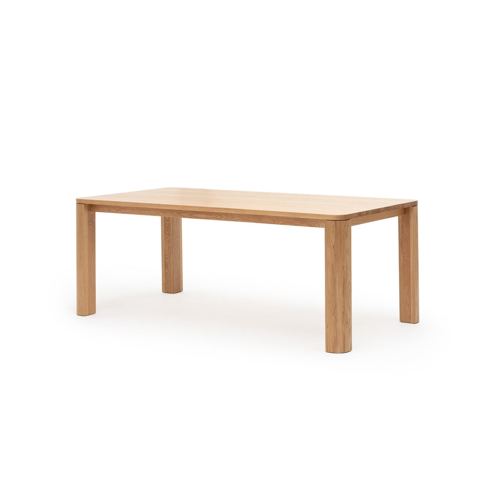 Oli Dining Table - Light Oak - Dining Tables Tolv Loom Collection Dubai