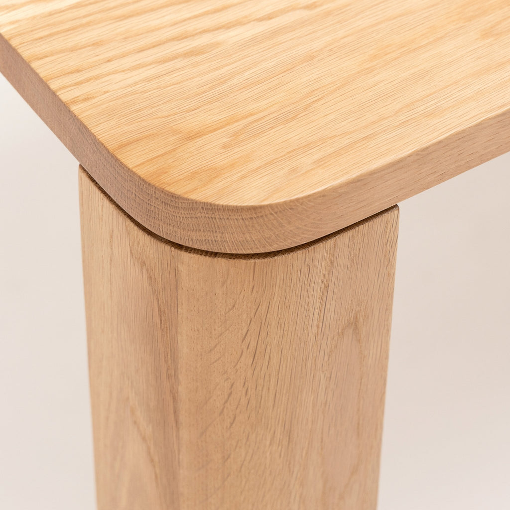 Oli Dining Table - Light Oak - Dining Tables Tolv Loom Collection Dubai