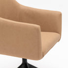 Oliver Desk Chair - Tan Vegan Leather