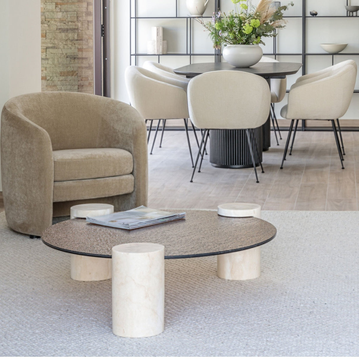 Onda Coffee Table - Coffee Tables Loom Collection Loom Collection Dubai