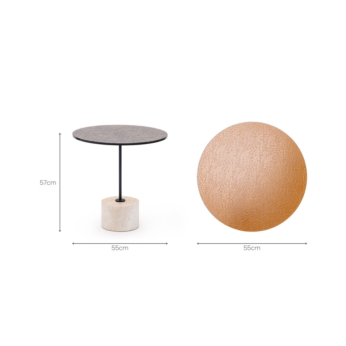 Onda Side Table - Side Tables Loom Collection Loom Collection Dubai