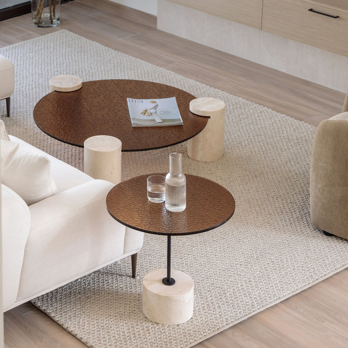 Onda Side Table - Side Tables Loom Collection Loom Collection Dubai
