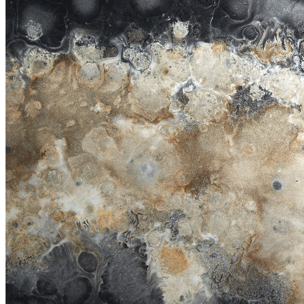 Organic Glass Tray - Black - Trays Ethnicraft Loom Collection Dubai