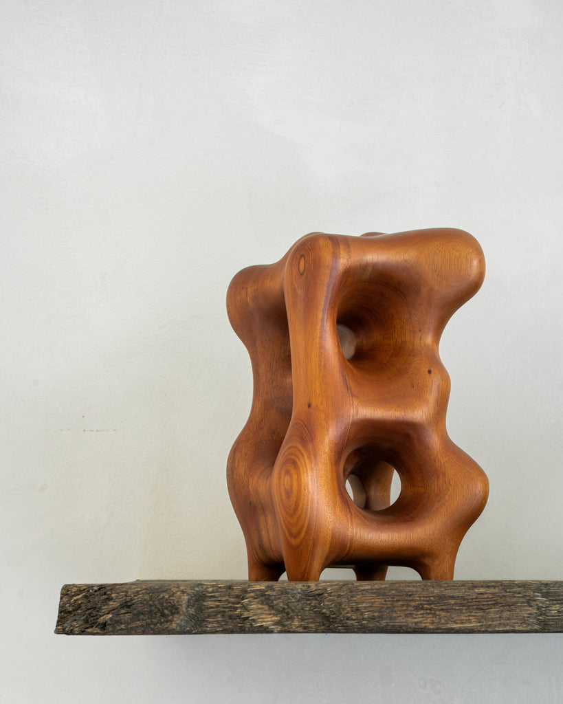 Organic Sculpture - Varnished Mahogany - Loom Collection