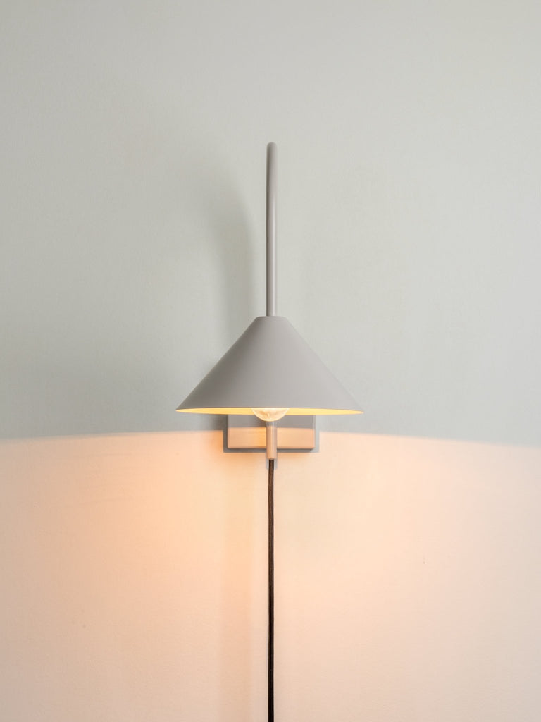 Orta - 1 Light Warm White Cone Wall Light.