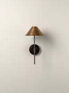 Orta - Aged Brass And Bronze Wall Light