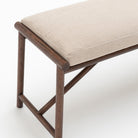 Osaka Bench - Espresso Oak & Colcha Candelabra