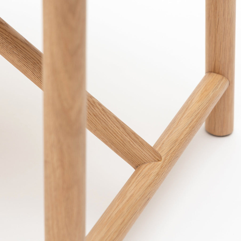 Osaka Bench - Light Oak & Fleece Fawn