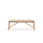 Osaka Bench - Light Oak & Fleece Fawn