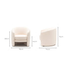 Oslo Accent Chair - Cream