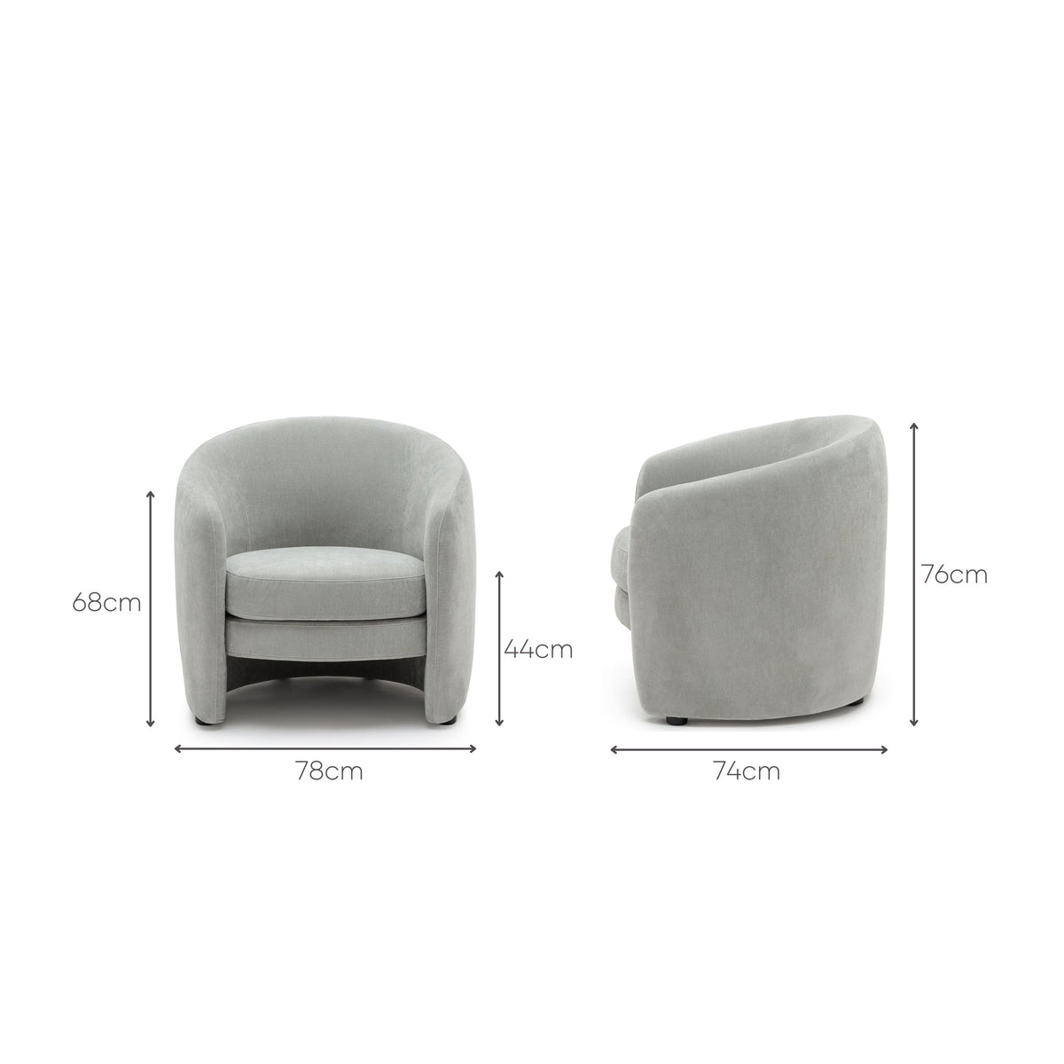 Oslo Accent Chair - Mineral