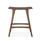 Osso Counter Stool - Varnished Teak