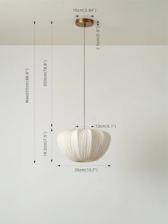 Ostrea Small Pendant - Ceiling Lights Loom Collection Loom Collection Dubai