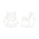 Palma Wingchair - Stonewhite