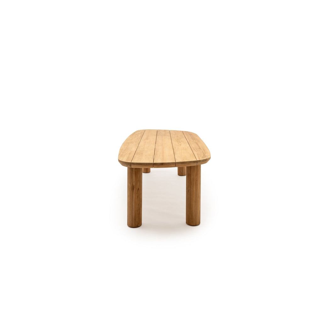 Parker Dining Table - Honey - Outdoor Dining Tables Loom Collection Loom Collection Dubai