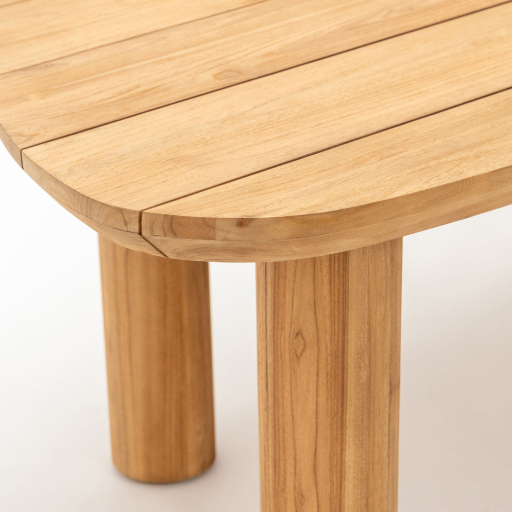 Parker Dining Table - Honey - Outdoor Dining Tables Loom Collection Loom Collection Dubai