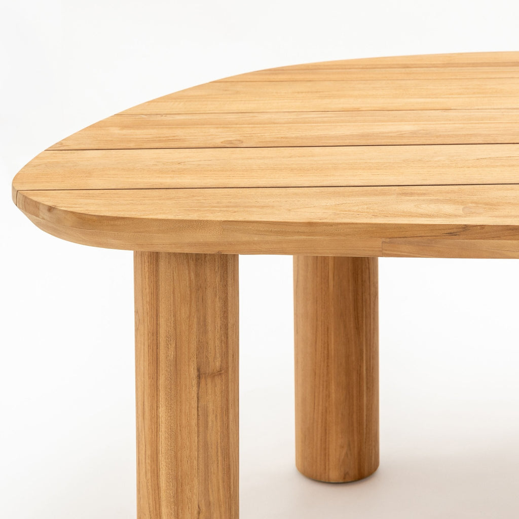 Parker Dining Table - Honey - Outdoor Dining Tables Loom Collection Loom Collection Dubai