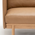 Pensive Chair - Light Oak & Pecan Leather
