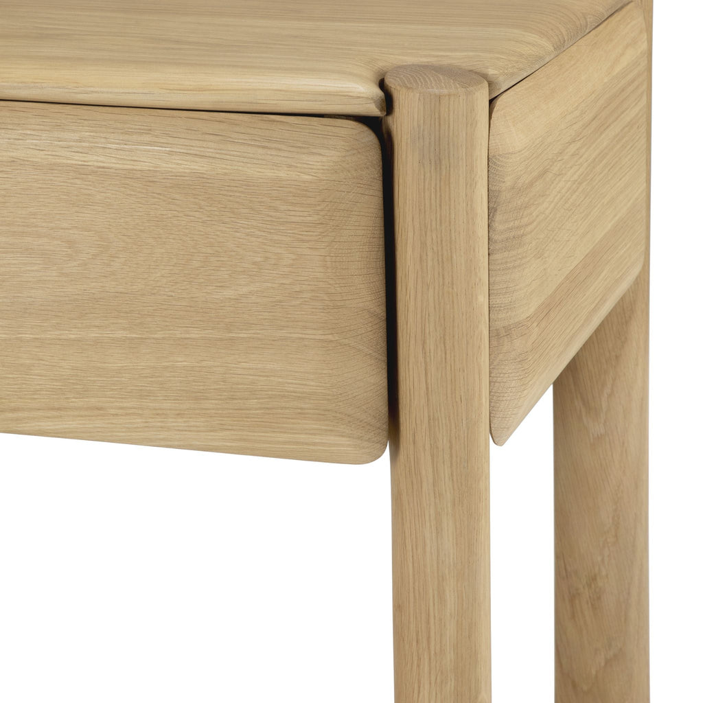 PI Bedside Table - Oak - Bedside Tables Ethnicraft Loom Collection Dubai